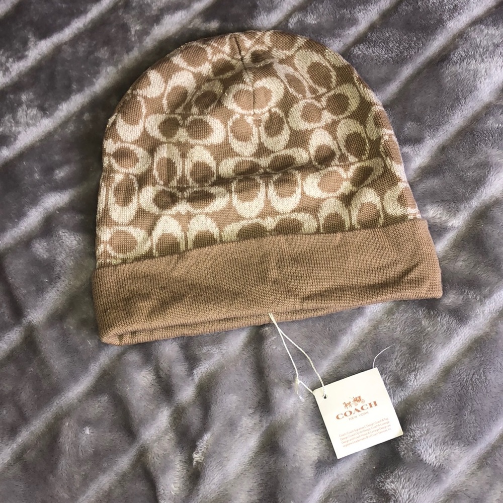 Coach beanie